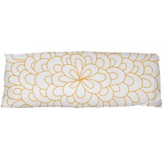 Rosette Flower Floral Body Pillow Case (dakimakura)