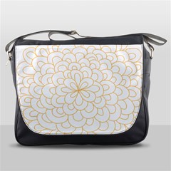 Rosette Flower Floral Messenger Bags