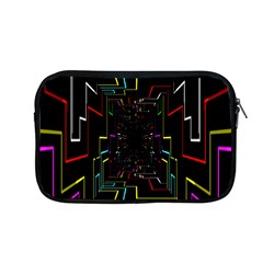 Seamless 3d Animation Digital Futuristic Tunnel Path Color Changing Geometric Electrical Line Zoomin Apple Macbook Pro 13  Zipper Case by Mariart