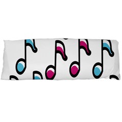 Sound Advice Royalty Free Music Blue Red Body Pillow Case (dakimakura) by Mariart