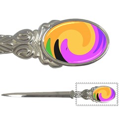 Spiral Digital Pop Rainbow Letter Openers by Mariart