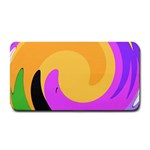 Spiral Digital Pop Rainbow Medium Bar Mats 16 x8.5  Bar Mat