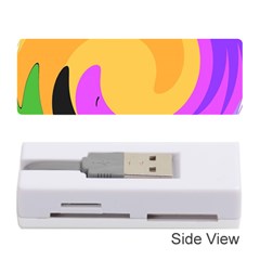 Spiral Digital Pop Rainbow Memory Card Reader (stick)  by Mariart