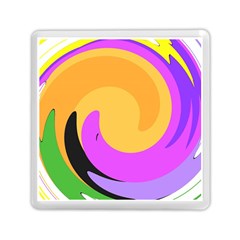 Spiral Digital Pop Rainbow Memory Card Reader (square) 