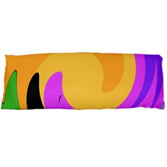 Spiral Digital Pop Rainbow Body Pillow Case Dakimakura (two Sides) by Mariart