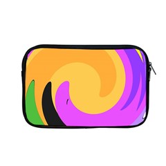 Spiral Digital Pop Rainbow Apple Macbook Pro 13  Zipper Case by Mariart