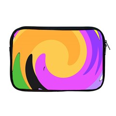 Spiral Digital Pop Rainbow Apple Macbook Pro 17  Zipper Case