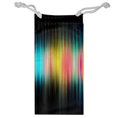 Sound Colors Rainbow Line Vertical Space Jewelry Bag by Mariart