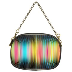 Sound Colors Rainbow Line Vertical Space Chain Purses (one Side) 