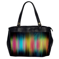 Sound Colors Rainbow Line Vertical Space Office Handbags