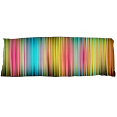 Sound Colors Rainbow Line Vertical Space Body Pillow Case (dakimakura) by Mariart