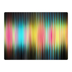 Sound Colors Rainbow Line Vertical Space Double Sided Flano Blanket (mini)  by Mariart