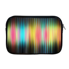 Sound Colors Rainbow Line Vertical Space Apple Macbook Pro 17  Zipper Case by Mariart