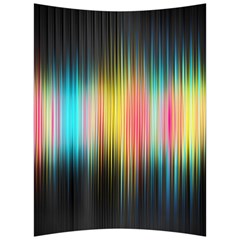 Sound Colors Rainbow Line Vertical Space Back Support Cushion