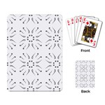 Squid Flower Floral Polka Dots Sunflower Playing Card Back