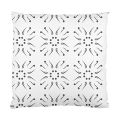 Squid Flower Floral Polka Dots Sunflower Standard Cushion Case (one Side)