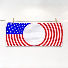 Stars Stripes Circle Red Blue Cosmetic Storage Cases