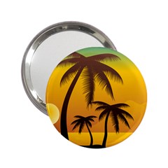 Sunset Summer 2 25  Handbag Mirrors by Mariart