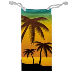 Sunset Summer Jewelry Bag by Mariart