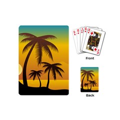 Sunset Summer Playing Cards (mini) 