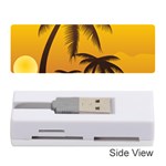 Sunset Summer Memory Card Reader (Stick)  Front