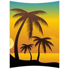 Sunset Summer Back Support Cushion by Mariart