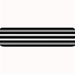 Tribal Stripes Black White Large Bar Mats 32 x8.5  Bar Mat