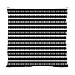 Tribal Stripes Black White Standard Cushion Case (one Side) by Mariart