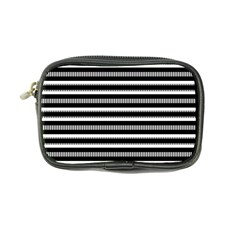 Tribal Stripes Black White Coin Purse