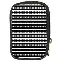 Tribal Stripes Black White Compact Camera Cases