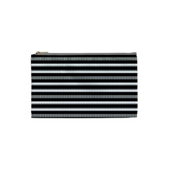 Tribal Stripes Black White Cosmetic Bag (small) 