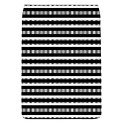 Tribal Stripes Black White Flap Covers (l)  by Mariart