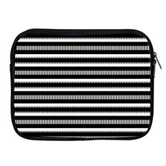 Tribal Stripes Black White Apple Ipad 2/3/4 Zipper Cases by Mariart