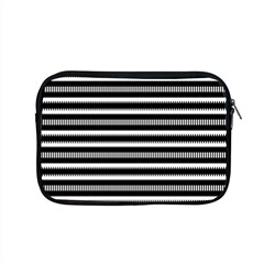 Tribal Stripes Black White Apple Macbook Pro 15  Zipper Case