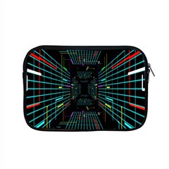 Seamless 3d Animation Digital Futuristic Tunnel Path Color Changing Geometric Electrical Line Zoomin Apple Macbook Pro 15  Zipper Case by Mariart