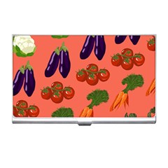 Vegetable Carrot Tomato Pumpkin Eggplant Business Card Holders