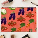 Vegetable Carrot Tomato Pumpkin Eggplant Cosmetic Bag (XXL)  Front