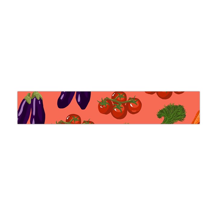 Vegetable Carrot Tomato Pumpkin Eggplant Flano Scarf (Mini)