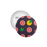 Wild Textures Grapefruits Pattern Lime Orange 1.75  Buttons Front