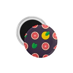 Wild Textures Grapefruits Pattern Lime Orange 1 75  Magnets