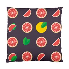 Wild Textures Grapefruits Pattern Lime Orange Standard Cushion Case (two Sides) by Mariart