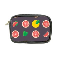 Wild Textures Grapefruits Pattern Lime Orange Coin Purse by Mariart