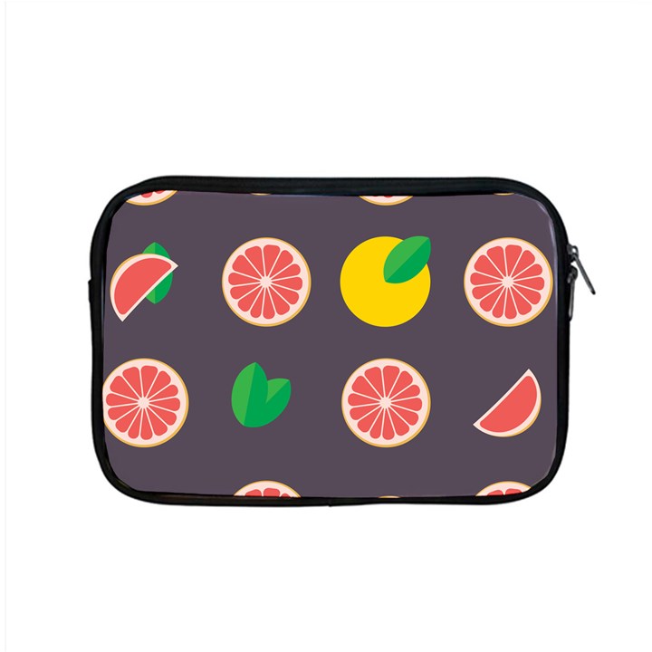 Wild Textures Grapefruits Pattern Lime Orange Apple MacBook Pro 15  Zipper Case