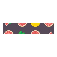 Wild Textures Grapefruits Pattern Lime Orange Velvet Scrunchie by Mariart