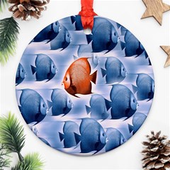 Swim Fish Ornament (round)