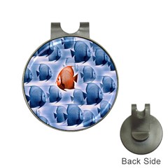 Swim Fish Hat Clips With Golf Markers