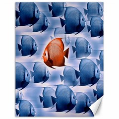 Swim Fish Canvas 12  X 16  