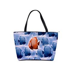 Swim Fish Shoulder Handbags by Mariart