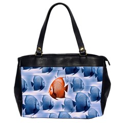 Swim Fish Office Handbags (2 Sides) 