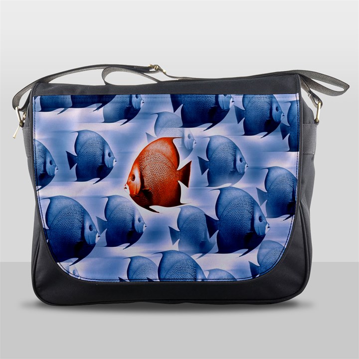 Swim Fish Messenger Bags